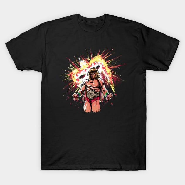 The Warrior Rises T-Shirt by Zascanauta